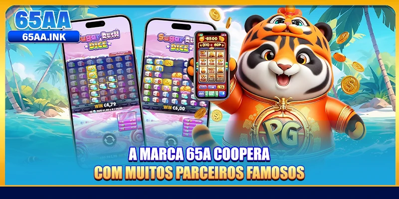 A marca 65A coopera com muitos parceiros famosos
