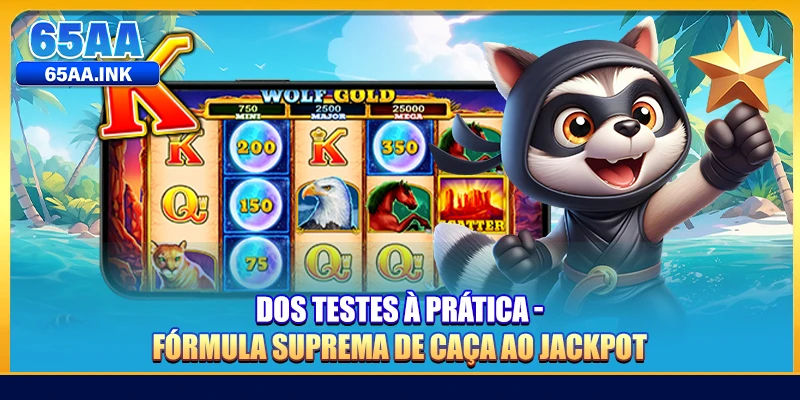 Dos testes à prática - Fórmula suprema de caça ao jackpot