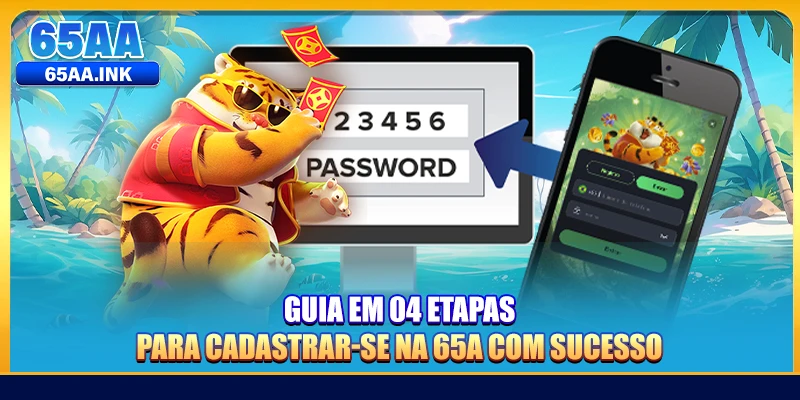 Guia em 04 etapas para cadastrar-se na 65A com sucesso