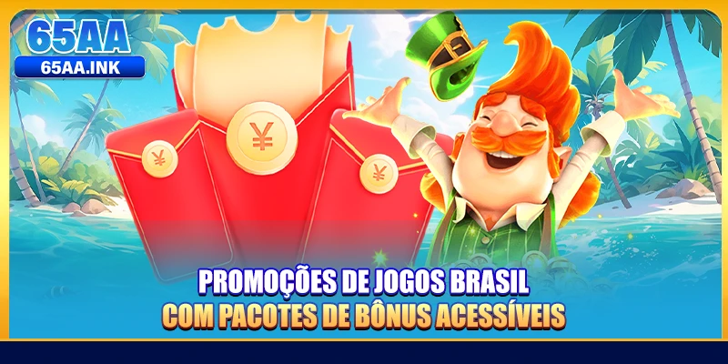 Promoções de jogos Brasil com pacotes de bônus acessíveis