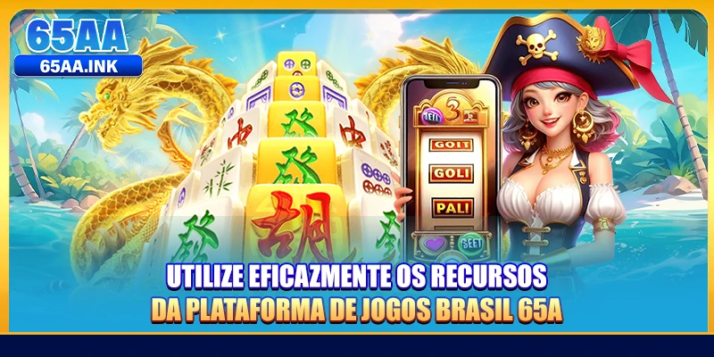 Utilize eficazmente os recursos da plataforma de jogos Brasil 65A