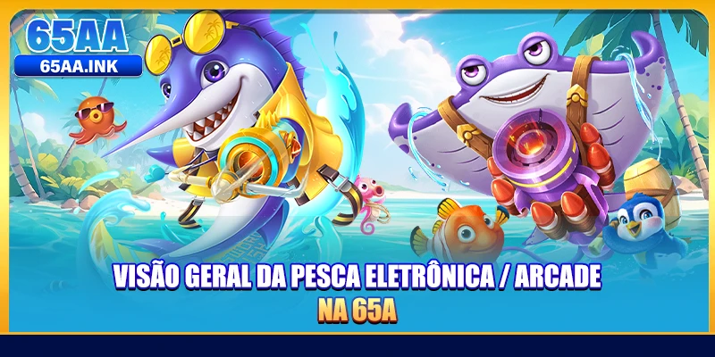 Visão geral da pesca eletrônica / arcade na 65A